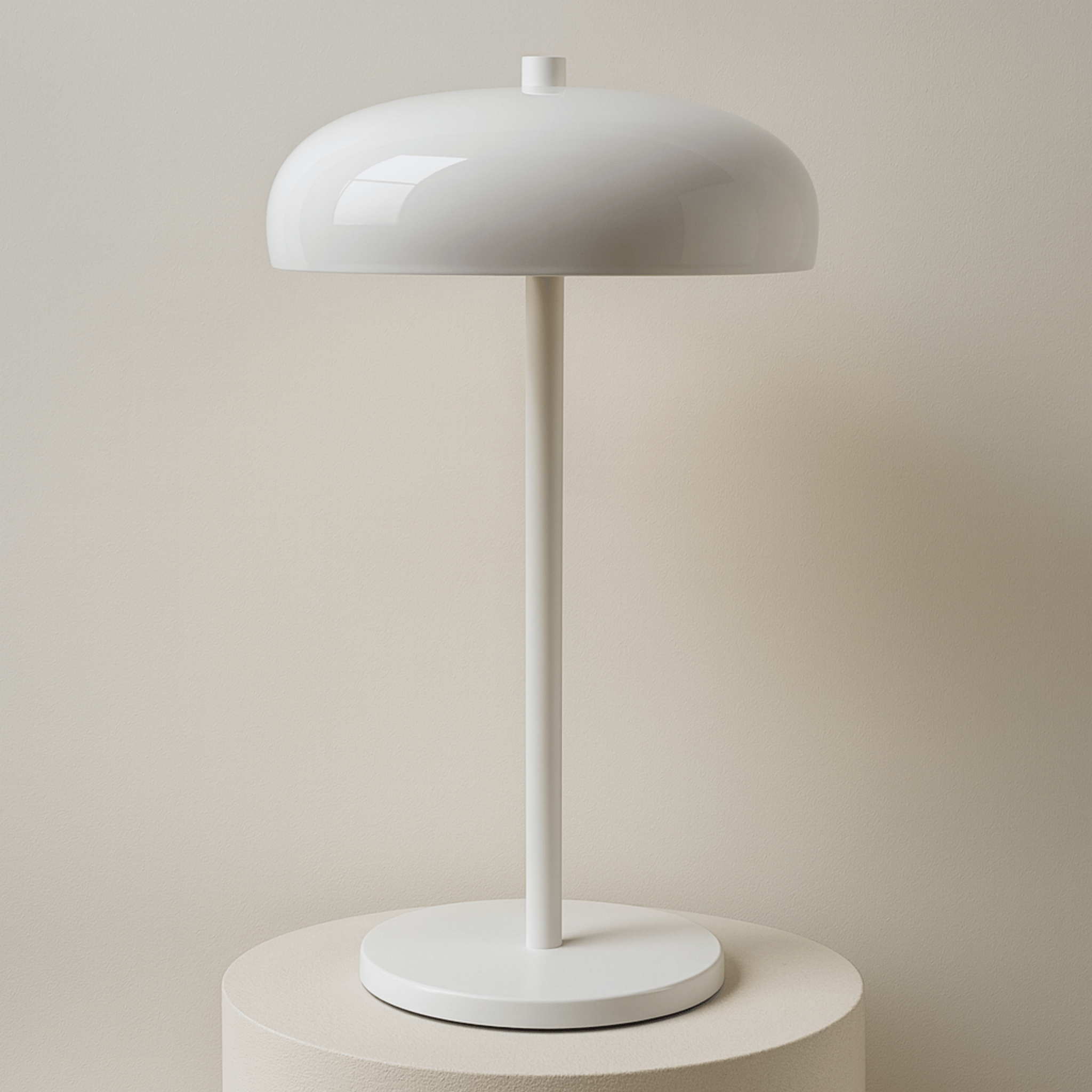 Essence Rechargeable Touch Table Lamp Portable Bedside Dining Cafe — White Black Wine Red Yellow