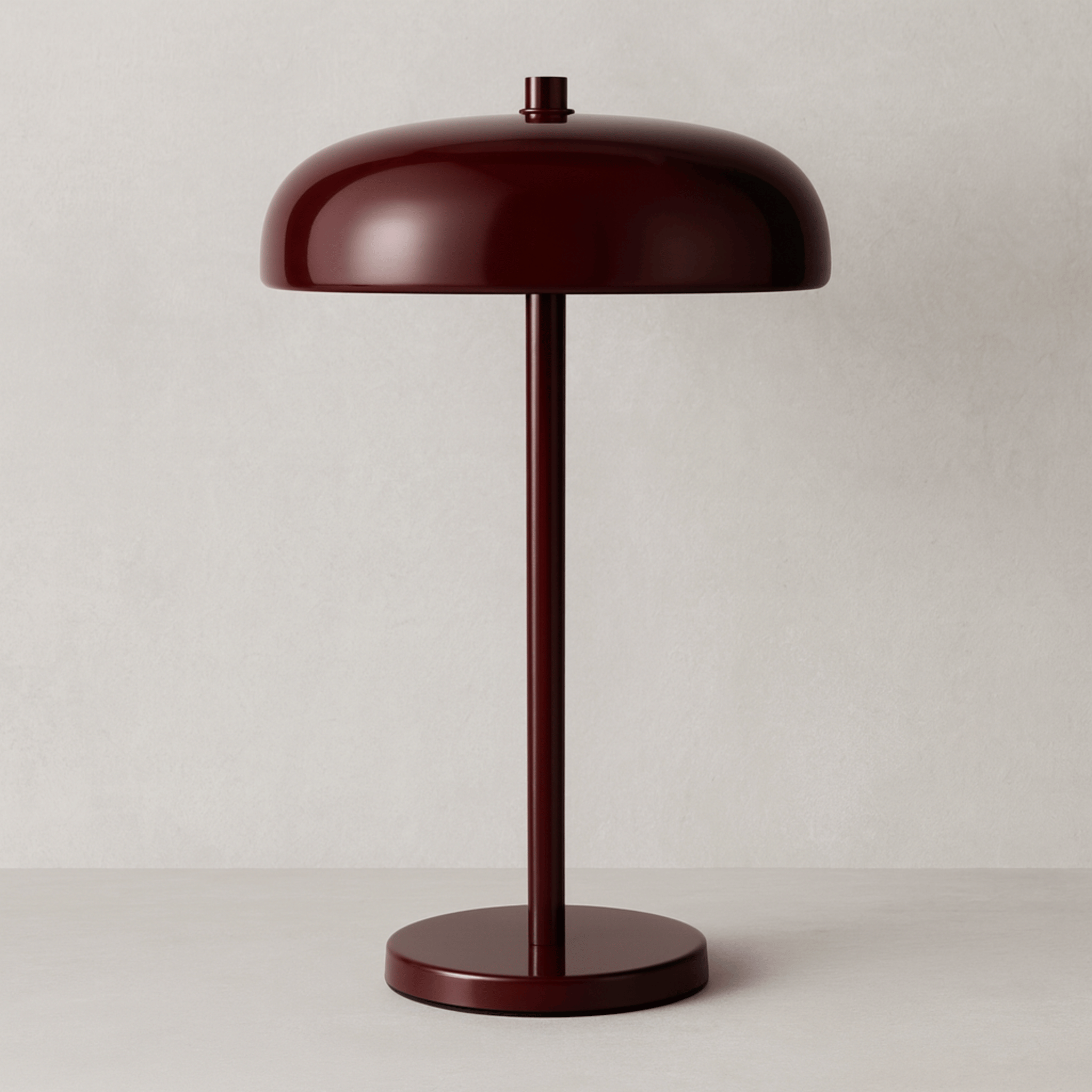 Essence Rechargeable Touch Table Lamp Portable Bedside Dining Cafe — White Black Wine Red Yellow