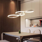 Durell Musical Note Pendant Light, Black & Gold