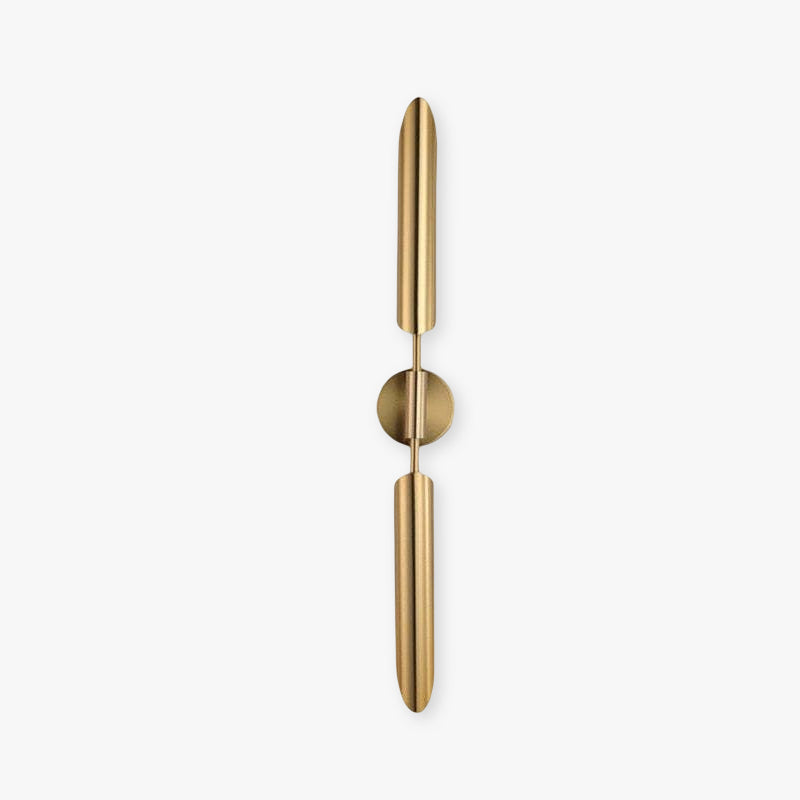 Phira Luxury Double-Head Gold Scabbard Wall Lamp