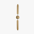 Phira Luxury Double-Head Gold Scabbard Wall Lamp