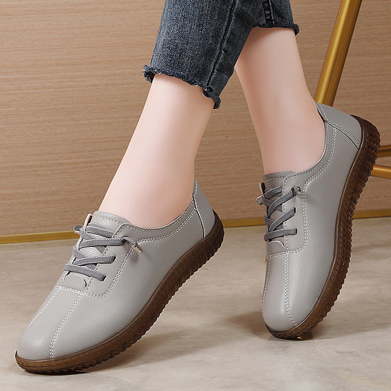 Amazirhub | Clara Comfort Lace-Up Walking Shoes