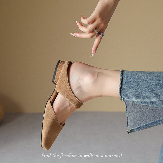 Women's Flat Mules | Retro Slip-On Slides