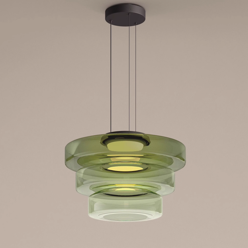 Jojo Glass Pendant Light Multi-tiered Structure