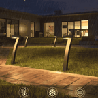 SunGlow Outdoor Solar Garden Lights Warm White Patio Decorative LED