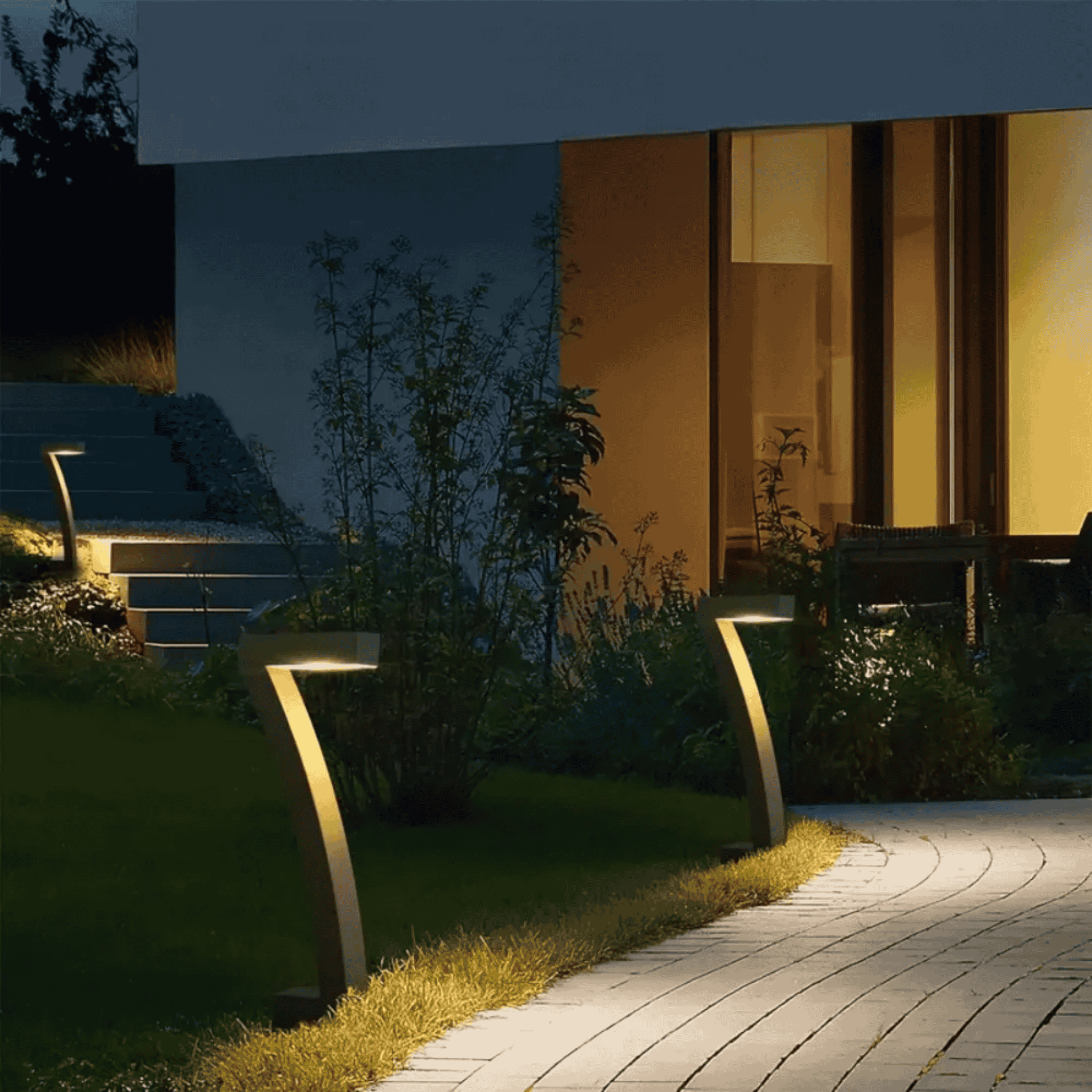 SunGlow outdoor solar lights garden patio warm white decorative LED