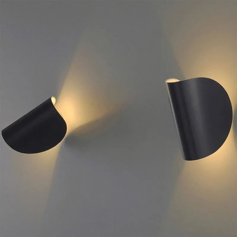 Myra LED Wall Reading Lamp – 360° Rotatable Bedside & Living Room Light