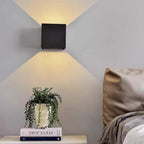 Nexu Modern Square LED Outdoor Wall Lamp – Adjustable Design