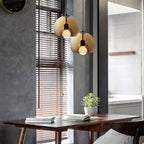 June Globe Glass Pendant Light, Amber/Smoky Grey