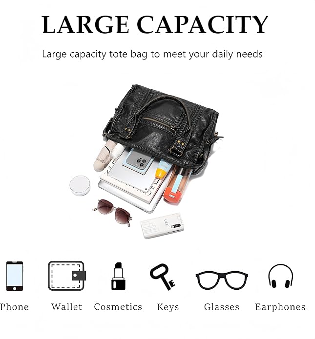 JOLLQUE Rivet Crossbody City Bag