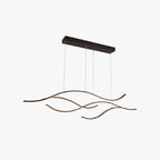 Arisha Modern Wave Pendant Light, 2 Colour