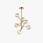 Valentina Bubble Branch Glass/Metal Chandelier, Kitchen/Dining Room
