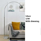Mira Macaron Modern Fishing Arc Floor Lamp