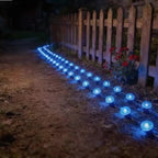 30-LED Solar Pathway Lights, Outdoor Landscape & Lawn Stake Lights, IP66