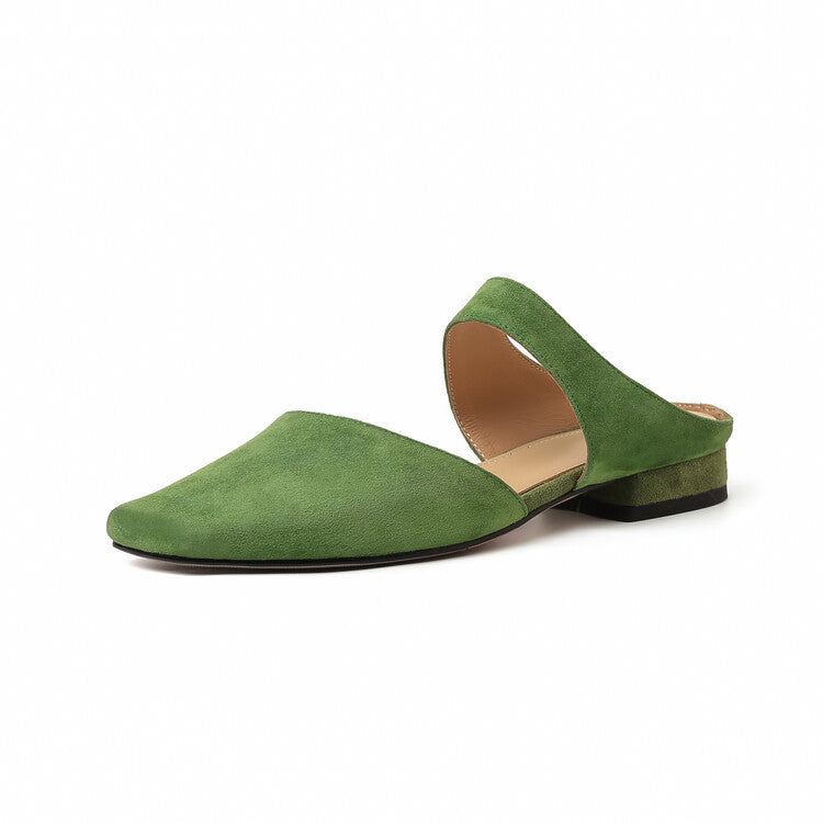 Women's Flat Mules | Retro Slip-On Slides
