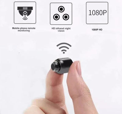 Mini WiFi Security Camera with Night Vision – 1080P HD Wireless Nanny Cam