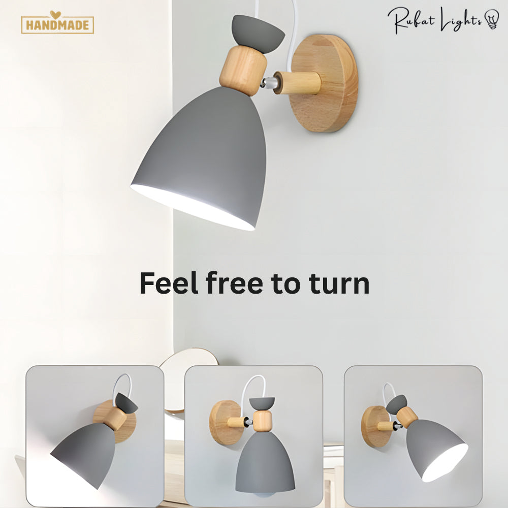 Nordic Multi-Design Bedside Wall Light Modern LED Bedroom Dining Room — White Multi Styles