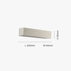 Fyra LED Outdoor Wall Light – Elegant Black & White Design
