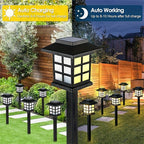 Solar Pathway Lights Waterproof Auto On-Off LED Outdoor Garden Patio IP44 — 6, 12 & 24-Pack