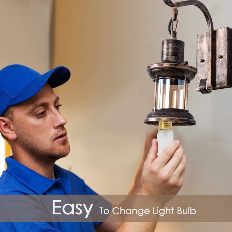 Etra Industrial-Style Retro Indoor Wall Lamp