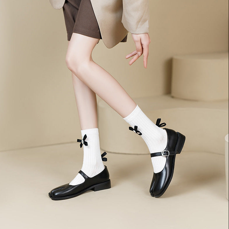 Women's Mary Jane Low Heel Shoes | Block Heel