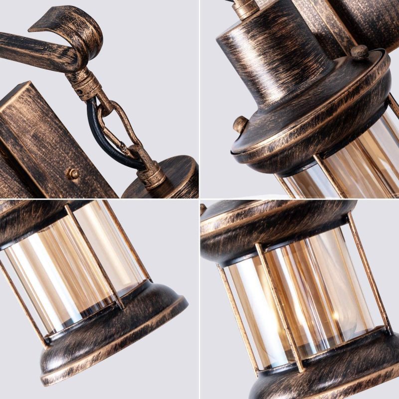 Etra Industrial-Style Retro Indoor Wall Lamp