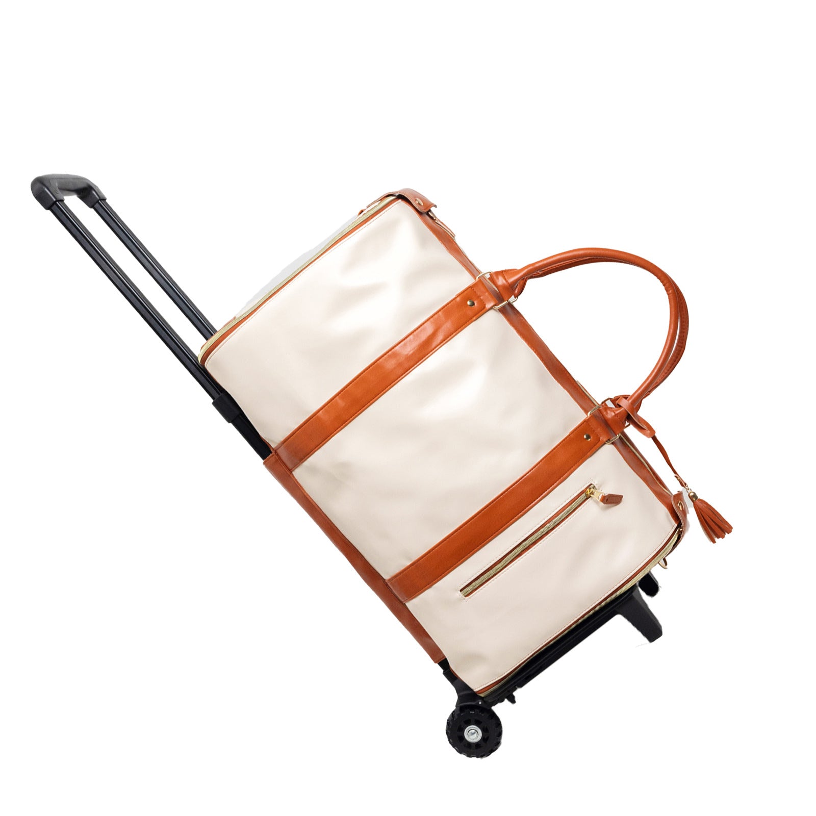 Amazirhub Foldable Garment Travel Bag with Wheels