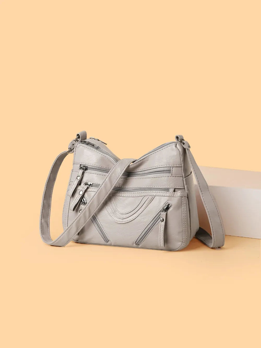 Sac bandoulière multi-compartiments