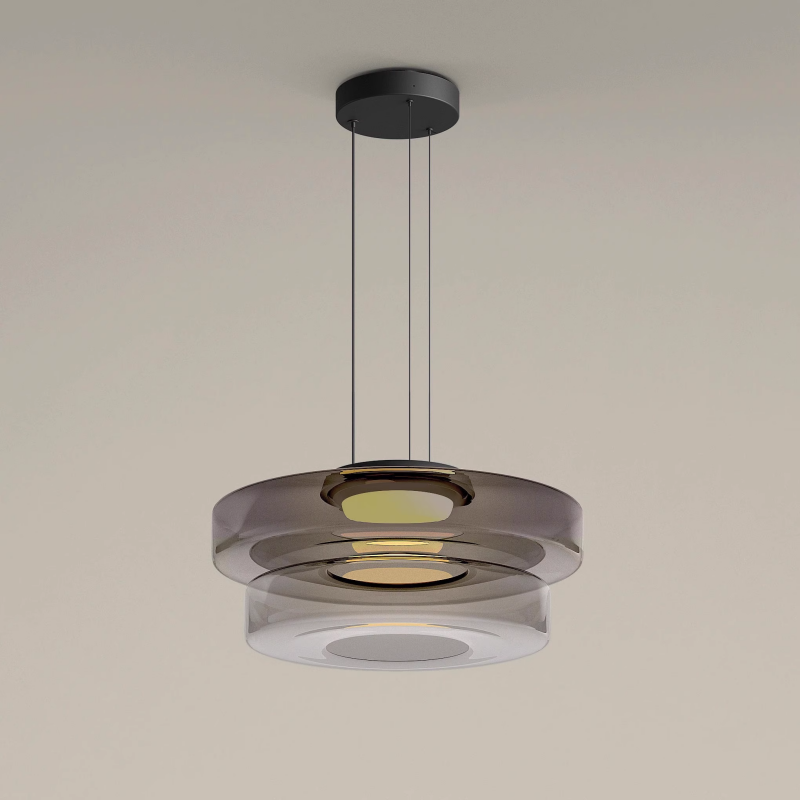 Jojo Glass Pendant Light Multi-tiered Structure