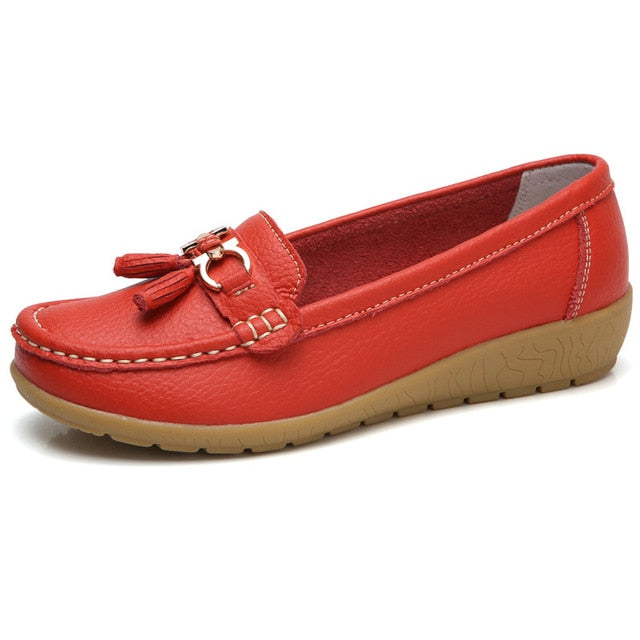 Elina |  Genuine Leather Orthopedic Loafers