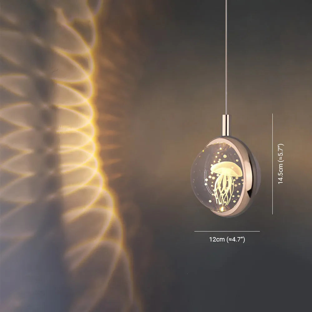 Kristy Morden Spherical Metal Pendant Light, Gold