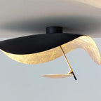 Airsha Pendant Light 3 Colour, Gold Foil Pendant Lights