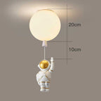Aria Astronaut Balloon Flush Mount Ceiling Light, L 20/25/30/35cm