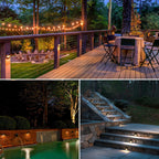 Low Voltage LED Deck Step Lights Warm White 2700K IP65 Outdoor Stair Lighting — 4, 6, 10 & 12-Pack