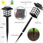 Solar Pathway Lights Waterproof Auto On-Off LED Outdoor Garden Patio IP44 — 6, 12 & 24-Pack