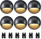 Low Voltage LED Deck Step Lights Warm White 2700K IP65 Outdoor Stair Lighting — 4, 6, 10 & 12-Pack