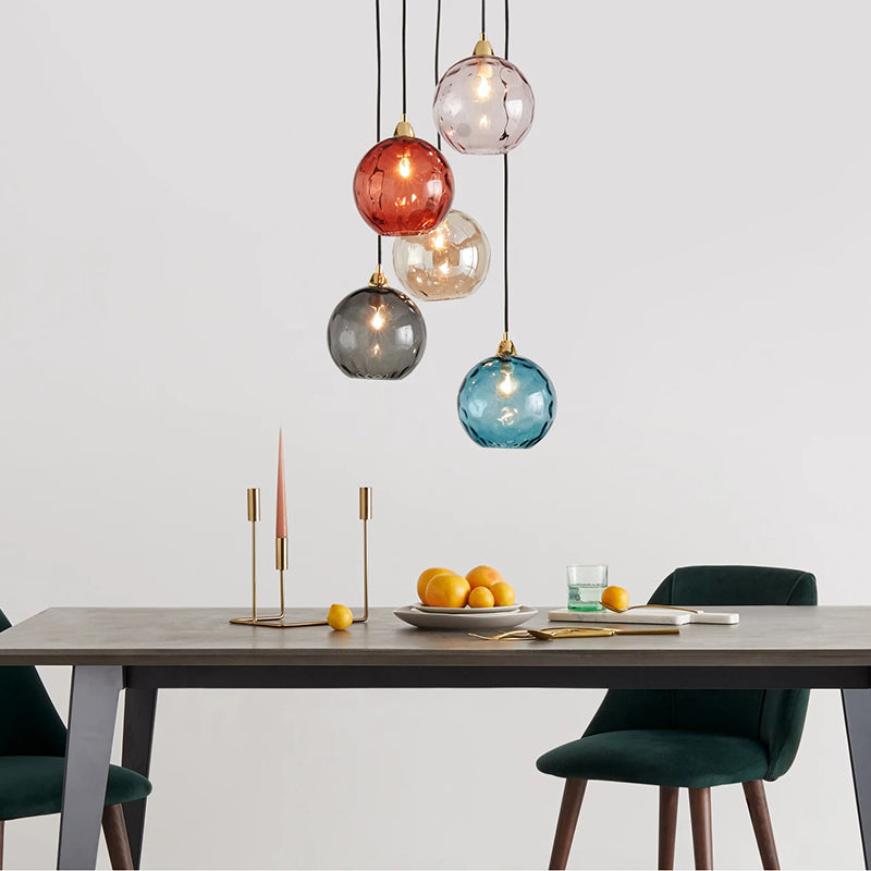 Water Ripple Glass Pendant Lights