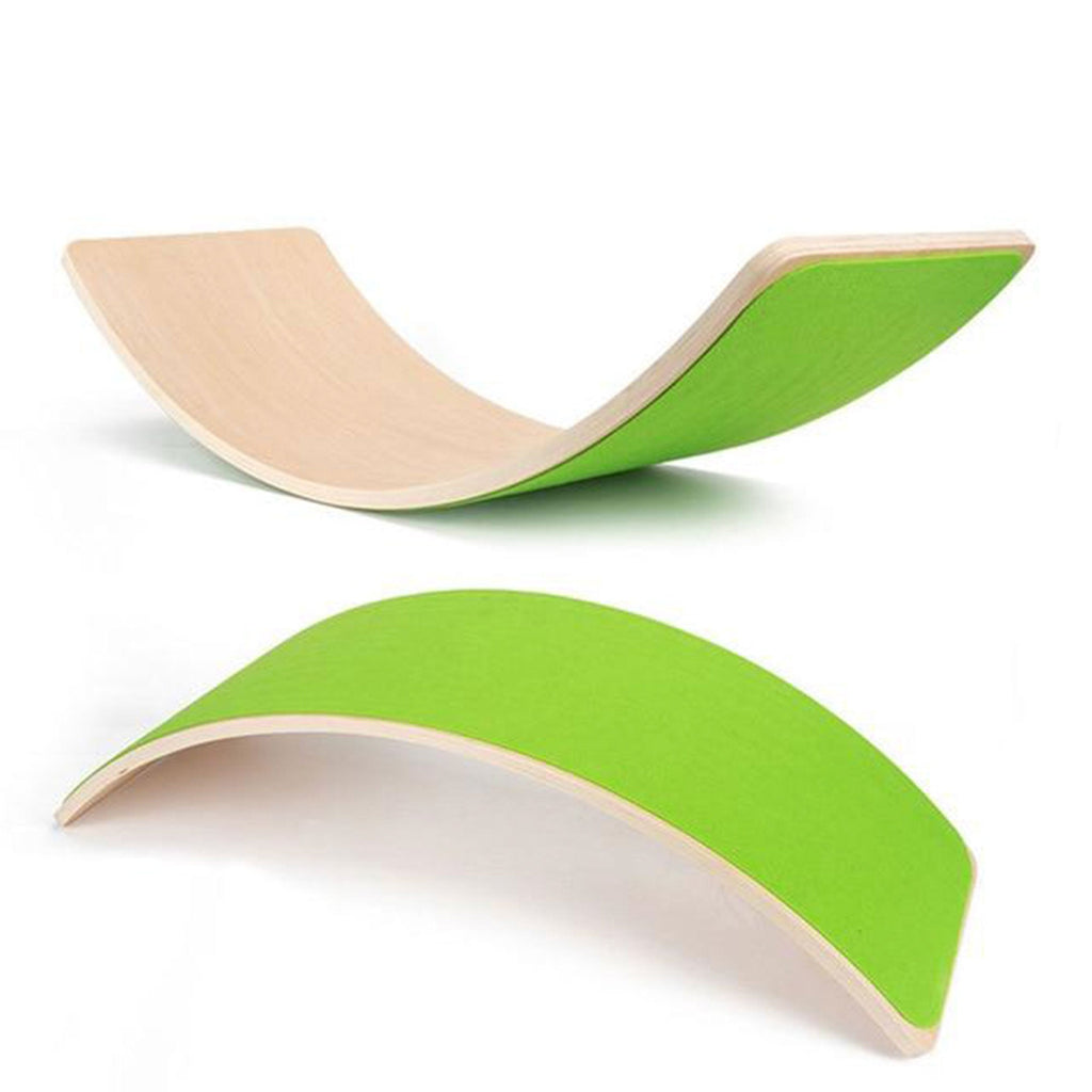 Large Wooden Balance Board (With Coloured Felt)