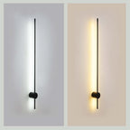 Arisha Modern Minimalist Black LED Wall Reading Lamp