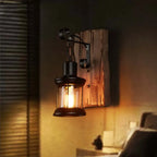 Austin Vintage Lantern Wall Lamp – Classic Industrial Metal Design