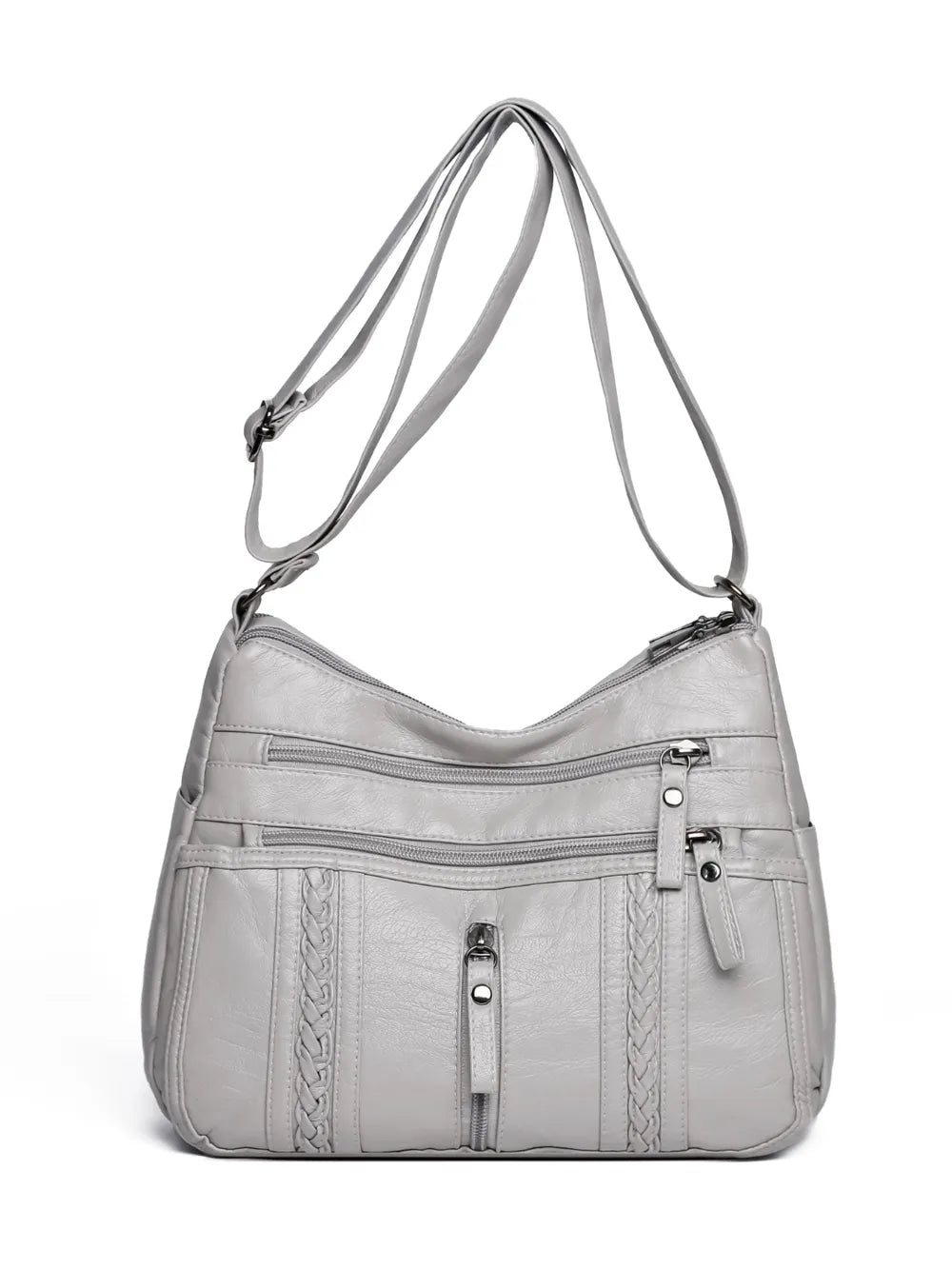 Sac porté épaule en cuir à bandoulière réglable