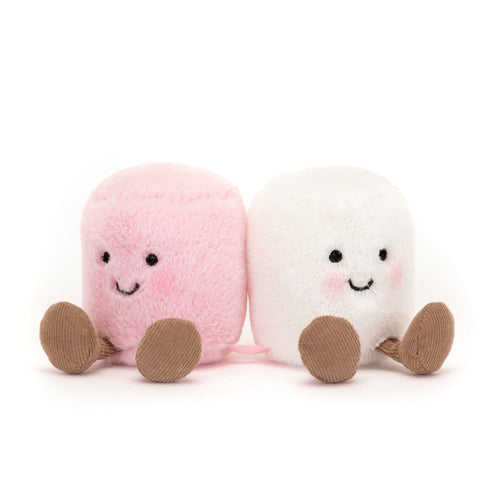 Amuseables Pink and White Marshmallows - 5x4 Inch by Jellycat
