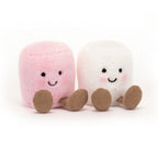 Amuseables Pink and White Marshmallows - 5x4 Inch by Jellycat