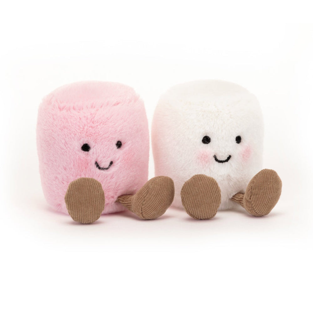 Amuseables Pink and White Marshmallows - 5x4 Inch by Jellycat