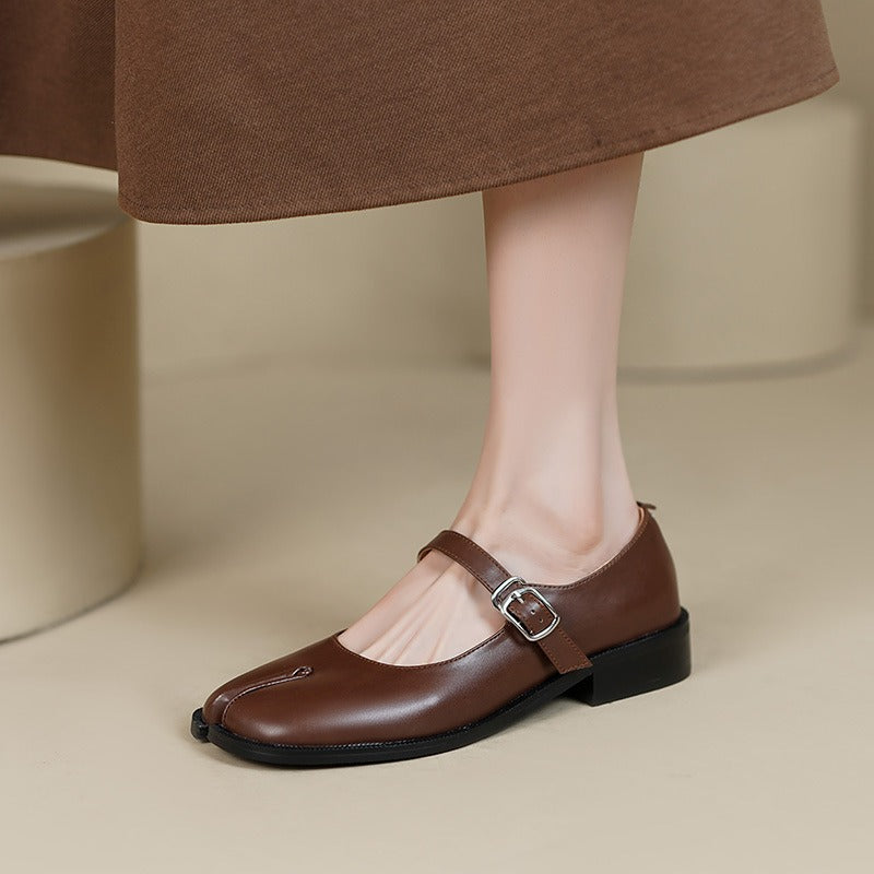 Women's Mary Jane Low Heel Shoes | Block Heel