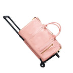 Amazirhub Foldable Garment Travel Bag with Wheels