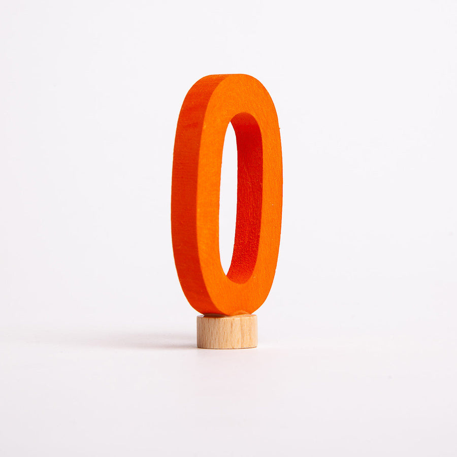 grimm's wooden Decorative Numbers 0 - 9