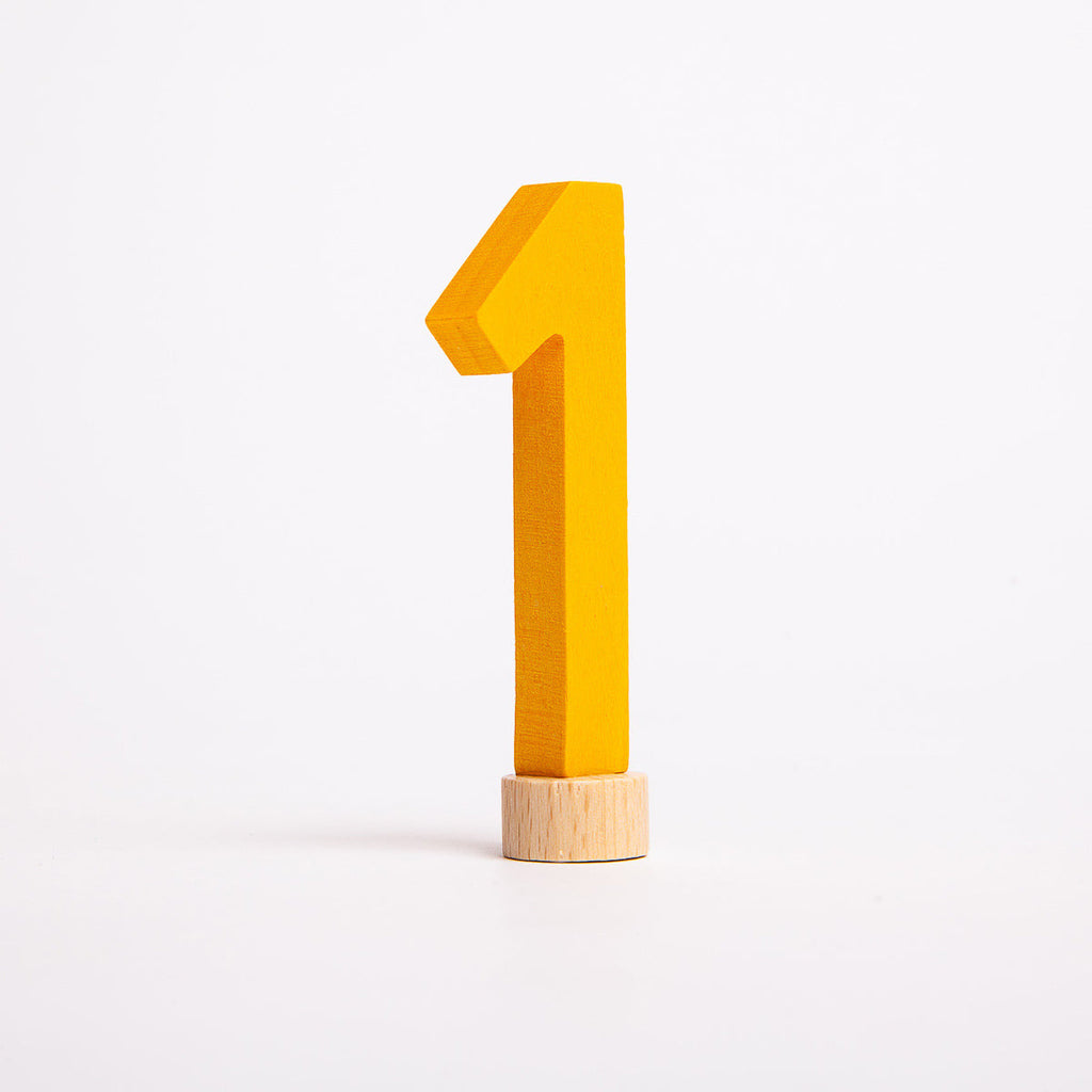 grimm's wooden Decorative Numbers 0 - 9