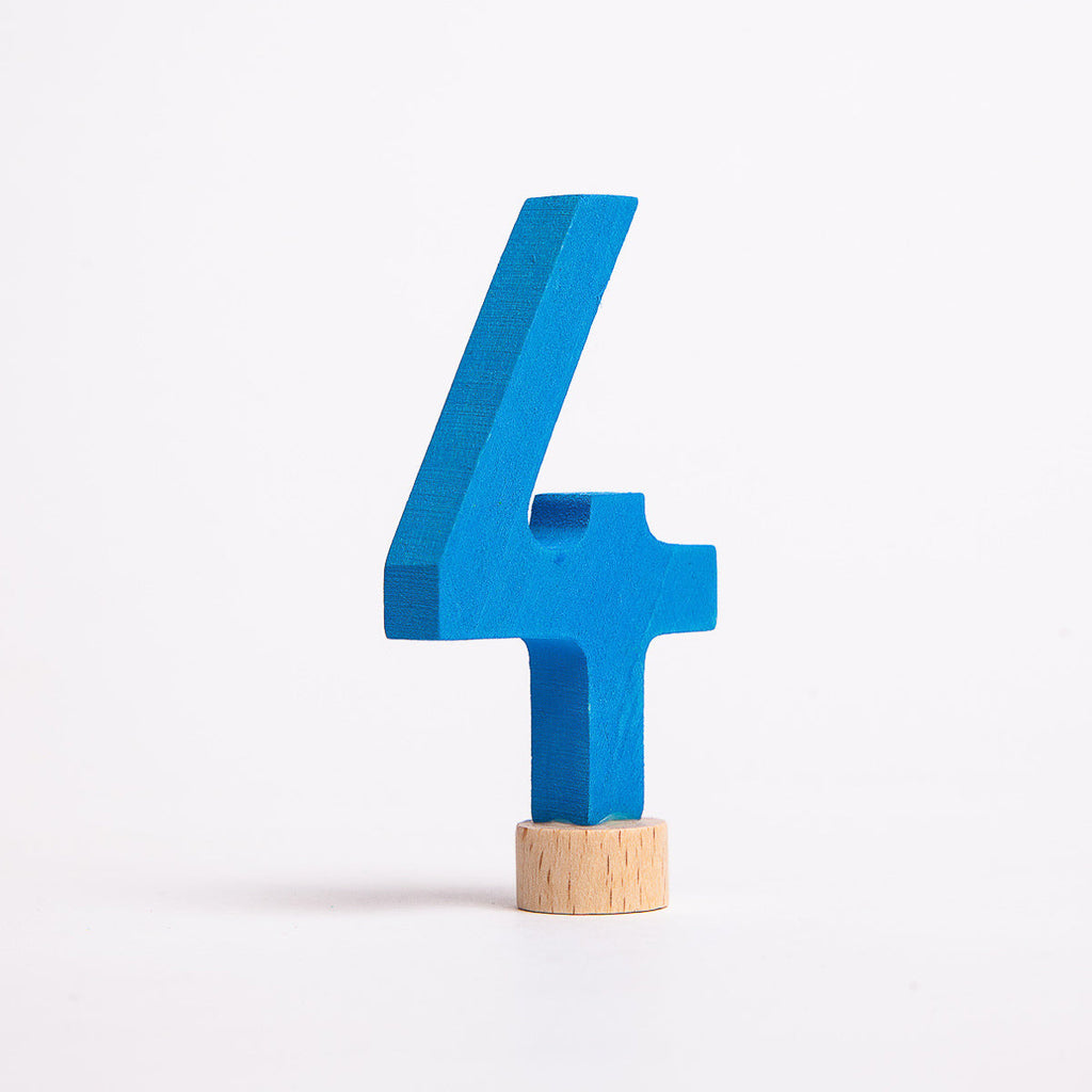 grimm's wooden Decorative Numbers 0 - 9