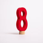 grimm's wooden Decorative Numbers 0 - 9